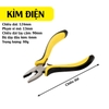 Kìm Mini TSI Sắc Bén 4.5 inch Vàng Đen Mũi Chéo Nhọn Cắt Bấm Bóp Dài 127mm Nặng 90g