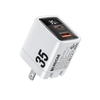 Củ Sạc Nhanh WEKOME 35W Có Màn Hình Cổng USB và Type-C Hỗ Trợ Chuẩn GaN QC3.0 PD3.0