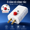 Phích Cắm Điện Có Công Tắc - Hạn Chế Tia Lửa Điện 10A 250VCC