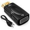 Đầu Chuyển Đổi HDMI Sang Vga Có Kèm Đầu Ra Âm Thanh 3.5mm