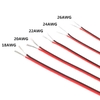 Dây Điện Đôi Đen Đỏ Nhiều Lõi 18AWG 20AWG 22AWG 24AWG