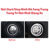 Nút Start/Stop Đính Đá Sang Trọng, Trang Trí Nút Khởi Động Xe