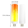 Đèn Ngủ LED Mô Phỏng Hiệu Ứng Ngọn Lửa Phích Cắm USB