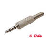 Đầu Jack Audio 3.5mm Mạ Kẽm
