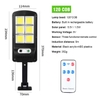 Đèn Năng Lượng Mặt Trời 120COB Có Cảm Biến Chuyển Động Và Remote 3 Chế Độ