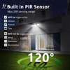 Đèn Sân Vườn 126 LED Năng Lượng Mặt Trời Có Cảm Biến Chuyển Động