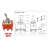 Công Tắc Gạt Đơn E-TEN 1021 15A/250V 2 Chế Độ ON-OFF 2P