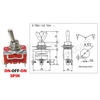 Công Tắc Gạt Đơn E-TEN 1021 15A/250V 2 Chế Độ ON-OFF 2P