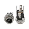 Jack DC Tròn Kim Loại 5.5x2.1mm