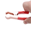 Bộ 2 Kẹp Ắc Quy Cá Sấu N8 Đỏ Đen 8Cm
