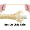 Cáp Sạc Điện Thoại 5 Đầu Dữ Liệu Bọc Dù Chống Đứt Rối 120Cm