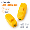 Công Tắc Nút Nhấn 820 - Công Tắc Bật Tắt Dây Điện 250V 6A - Công Tắc Đèn Bàn Đèn Ngủ Màu Vàng