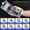 Bộ Tua Vít Đa Năng 34 Trong 1 CRV – Đầu Vít Cao Cấp, Xoay Đảo Chiều, Nhỏ Gọn Tiện Lợi