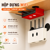 Kệ Treo Tường Đa Năng Dán Tường 2 Mặt Không Cần Khoan – Giá Đỡ WiFi, Ổ Điện, Remote
