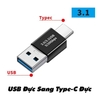 Đầu Chuyển Đổi Type-C Các Loại Hỗ Trợ Sạc Và Truyền Dữ Liệu 3.1