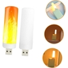 Đèn Ngủ LED Mô Phỏng Hiệu Ứng Ngọn Lửa Phích Cắm USB