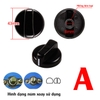Núm Vặn Bếp Ga Bằng Nhựa Phụ Kiện Bếp Gas Hỗ Trợ Đánh Lửa Bếp Gas Lỗ Trục 8mm