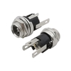 Jack DC Tròn Kim Loại 5.5x2.1mm