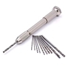 Máy Khoan Mini Cầm Tay Kèm 10 Mũi Khoan Xoắn 0.8-3.0mm Chuyên Dụng Làm Đồ Trang Sức