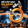 Bộ Sạc Nhanh Storm Flash 30W Kèm Quạt RGB – Củ Sạc USB-C PD3.0, 3 Cổng USB-C/USB-A