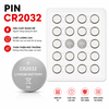 Pin Cúc Áo 3V CR2032 20x3.2MM
