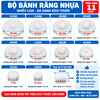 Bộ Bánh Răng Nhựa – Nhiều Kích Thước, Bánh Răng Thay Thế Cho Mô Hình, Đồ Chơi & Thiết Bị Cơ Khí