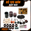 Bộ Phụ Kiện Máy Khoan Mài Đa Năng 105 Chi Tiết - Đĩa Cắt - Mũi Mài Mini - Nỉ Đánh Bóng