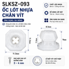 Đế Vít Nhựa SLKSZ-093 Chân Đế Ốc Vít Ren Xoắn 11.3mm Sửa Chữa Đèn Pha Ô Tô