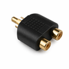 Đầu Jack RCA Chuyển Đổi Audio 3.5mm Ra AV Chuyển Đổi Âm Thanh Một Sang Hai Mạ Vàng