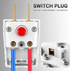 Phích Cắm Điện Có Công Tắc - Hạn Chế Tia Lửa Điện 10A 250VCC