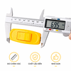 Công Tắc Nút Nhấn 820 - Công Tắc Bật Tắt Dây Điện 250V 6A - Công Tắc Đèn Bàn Đèn Ngủ Màu Vàng