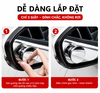 Gương Cầu Lồi Xóa Điểm Mù Ô Tô - 5.2cm - Xoay 360° - Hút Chân Không - Góc Rộng