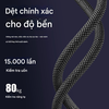 Cáp Sạc Type C 100W Chuẩn PD – Có Đồng Hồ LED, Dây Bọc Dù Siêu Bền