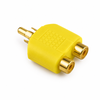 Đầu Jack RCA Chuyển Đổi Audio 3.5mm Ra AV Chuyển Đổi Âm Thanh Một Sang Hai Mạ Vàng