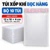 Bộ 10 Túi Bọc Điện Thoại Xốp Khí - 12x18cm + Mép Dán 4cm