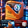Bộ Sạc Nhanh Storm Flash 30W Kèm Quạt RGB – Củ Sạc USB-C PD3.0, 3 Cổng USB-C/USB-A