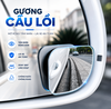 Gương Cầu Lồi Xóa Điểm Mù Ô Tô 5x5cm Hình Quạt Góc Rộng Dán Gương Chiếu Hậu An Toàn Khi Lái Xe