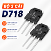 Sò Công Suất Transistor D718 TO-247 120V 8A NPN