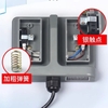 Công Tắc Bàn Đạp Đôi MDFS65 Chất Liệu Nhựa ABS Dài 120mm Nặng 500g Dải Điện Áp 220Vcc