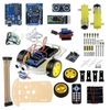 Bộ Xe Robot Thông Minh Điều Khiển Qua Bluetooth Hồng Ngoại - Smart Car KIT Arduino 3