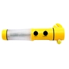Đèn Pin Kiêm Búa Thoát Hiểm DB633 4 Trong 1 Có Đèn Cảnh Báo Màu Vàng Nặng 120g Kích thước 19x4Cm