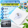 Miếng Dán Móc Treo Tường 6x6cm – Không Khoan Không Đục Tường, Treo Đồ Trang Trí