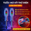 Bút Thử Điện Cảm Ứng – Tuốc Nơ Vít Thử Điện Thông Minh, Báo Đèn Đỏ Xanh, An Toàn