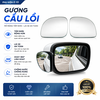 Gương Cầu Lồi Xóa Điểm Mù Ô Tô 5x5cm Hình Quạt Góc Rộng Dán Gương Chiếu Hậu An Toàn Khi Lái Xe