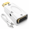 Đầu Chuyển Đổi HDMI Sang Vga Có Kèm Đầu Ra Âm Thanh 3.5mm