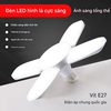Đèn Cánh Quạt 4 Led Sáng Trắng 28W 220VCC E27 90x200CM