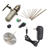 Combo Máy Khoan Mini 12V 2A Siêu Khỏe Và Phụ Kiện Khoan Cắt