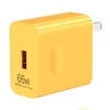 Củ Sạc Điện Thoại Di Động HS Sạc Nhanh QC 66W Màu Vàng Nặng 30G Kích Thước 28x50x50MM