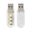 Led USB Thanh Đèn LED Mini Gồm 3 Bóng Sáng Trắng Cổng Cắm USB Thích Hợp Để Bàn Học Làm Đèn Ngủ Đèn Học Đèn Làm Việc Máy Tính