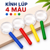 Kính Lúp Cầm Tay Mini - Kính Phóng Đại Cho Học Sinh - Học Tập Thí Nghiệm Khoa Học